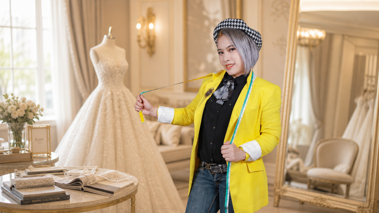 Ask for Advice Before Altering a Wedding Dress, Mallika Thaidress